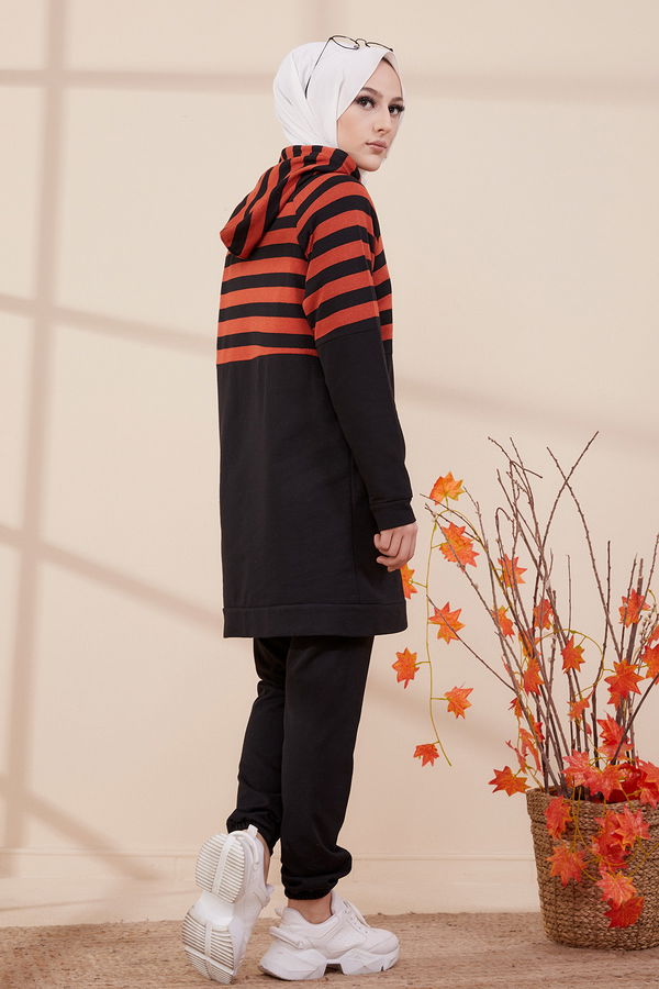 TUNIK PANTOLON Kiremit - 3482 KİREMİT