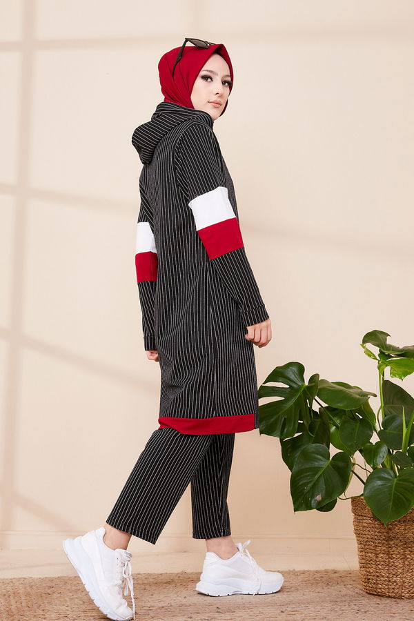 TUNIK PANTOLON Bordo - 3486