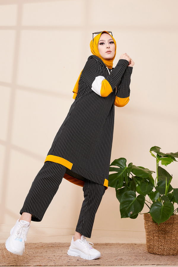 TUNIK PANTOLON Sarı - 3486 Sarı