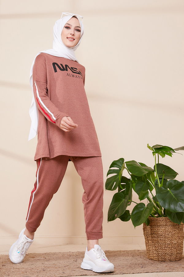 TUNIK PANTOLON Kiremit - 4141 KİREMİT