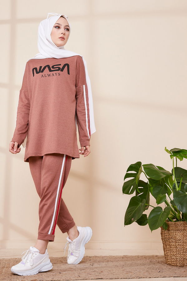 TUNIK PANTOLON Kiremit - 4141 KİREMİT