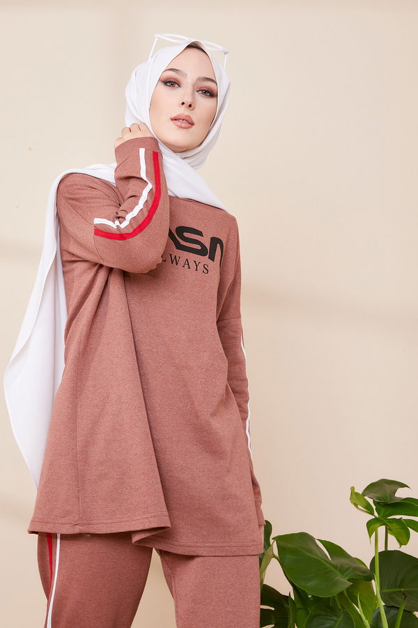 TUNIK PANTOLON Kiremit - 4141 KİREMİT