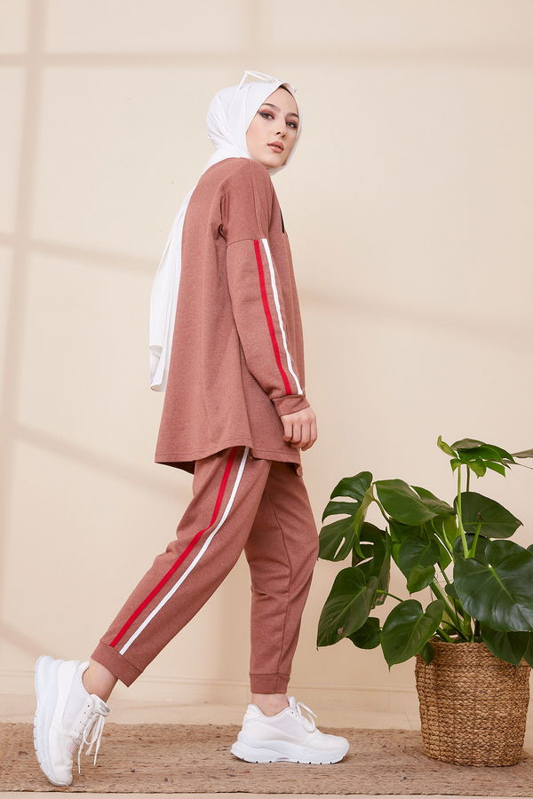 TUNIK PANTOLON Kiremit - 4141 KİREMİT