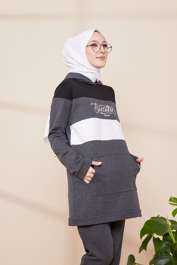 TUNIK PANTOLON Antrasit - 2813