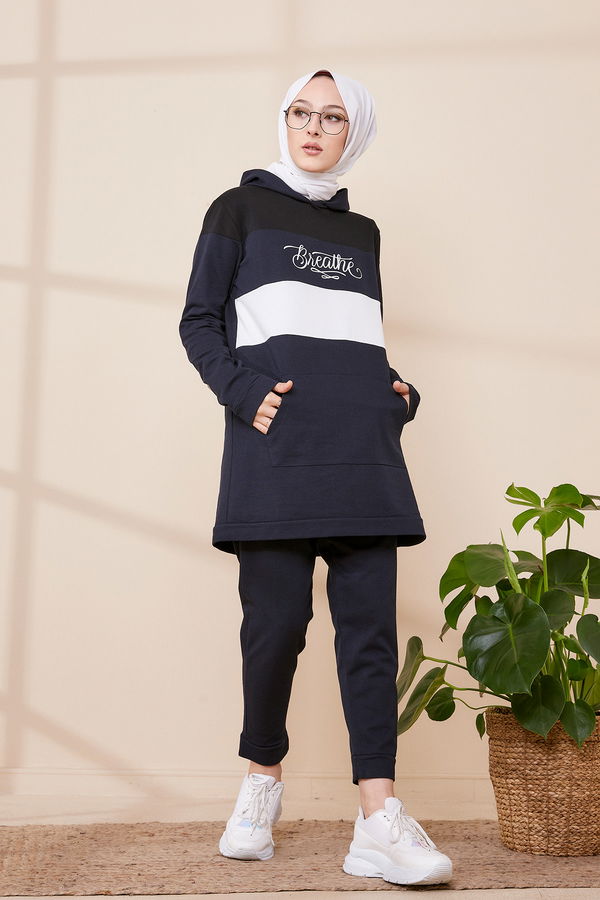 TUNIK PANTOLON Lacivert - 2813 LACİVERT