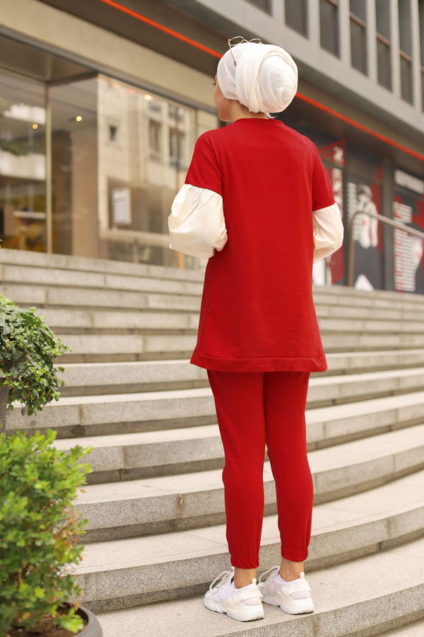 TUNIK PANTOLON Bordo - 3087