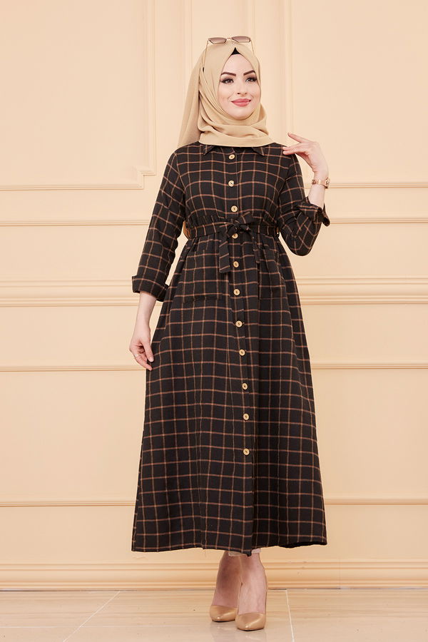 CEPLI ELBISE Taba - 3301