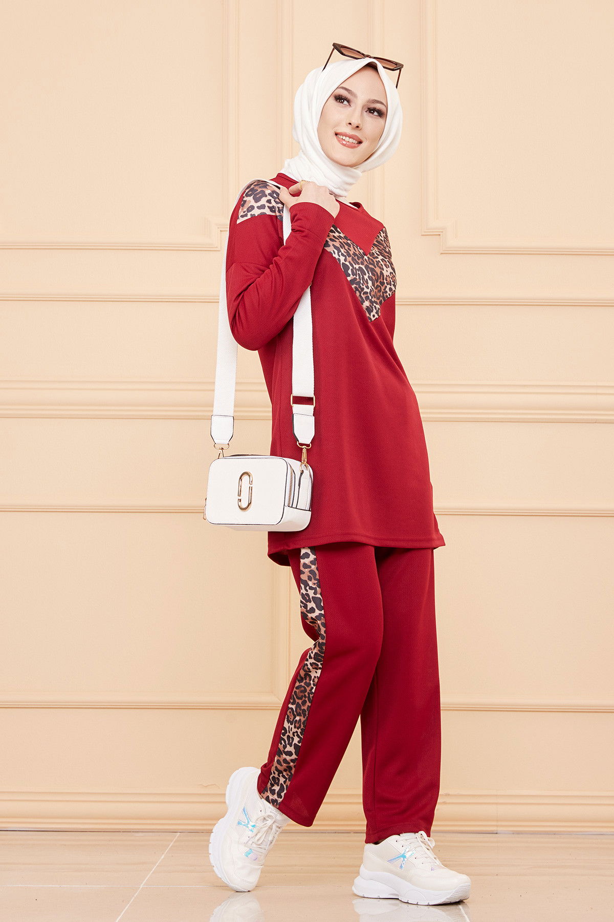 TUNIK PANTOLON Bordo - 6997 BORDO