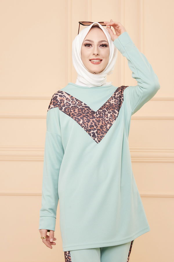 TUNIK PANTOLON Yeşil - 6997