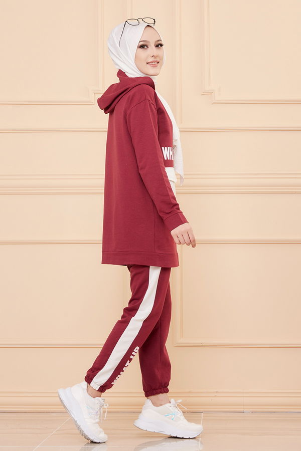 TUNIK PANTOLON Bordo - 3474 BORDO