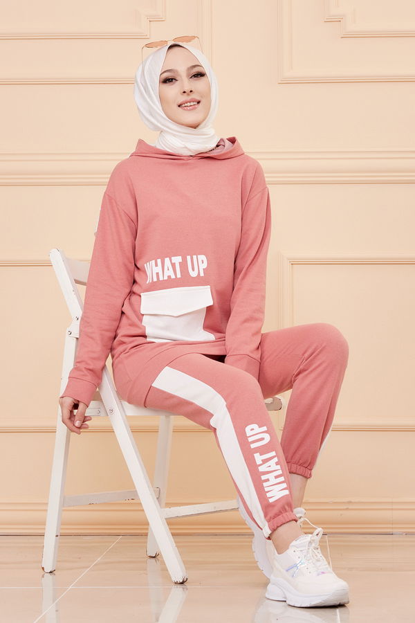 TUNIK PANTOLON Pembe - 3474 PEMBE