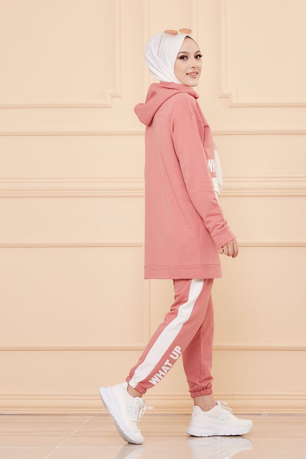 TUNIK PANTOLON Pembe - 3474 PEMBE