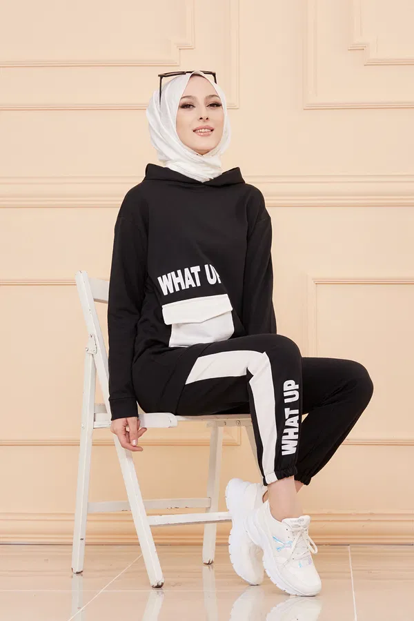 TUNIK PANTOLON Siyah - 3474 SİYAH