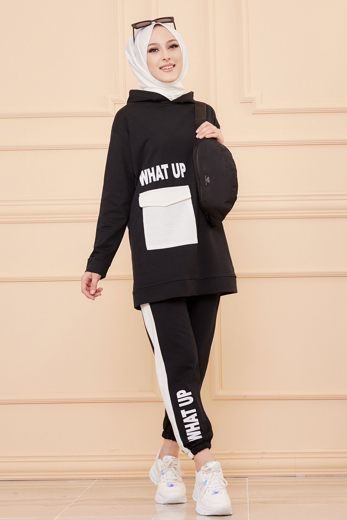 TUNIK PANTOLON Siyah - 3474 SİYAH