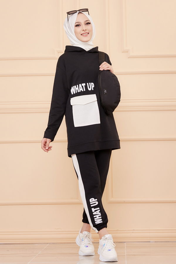 TUNIK PANTOLON Siyah - 3474 SİYAH