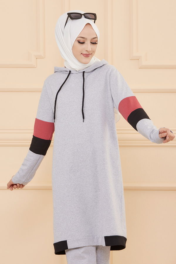 TUNIK PANTOLON Gri - 4136