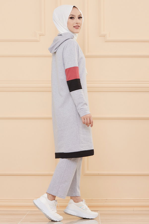 TUNIK PANTOLON Gri - 4136