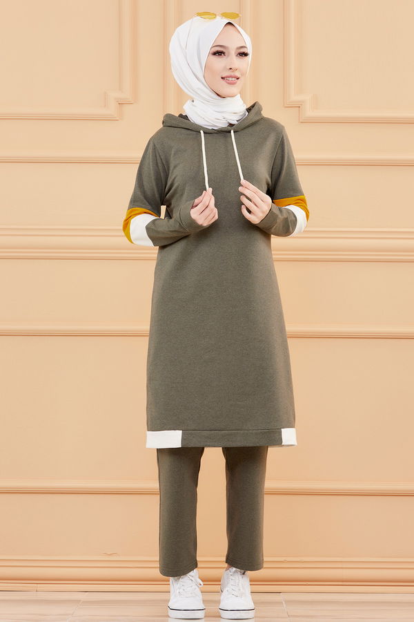 TUNIK PANTOLON Haki - 4136