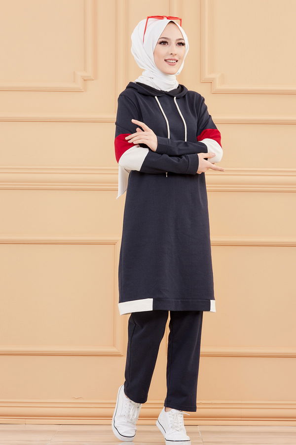 TUNIK PANTOLON Lacivert - 4136