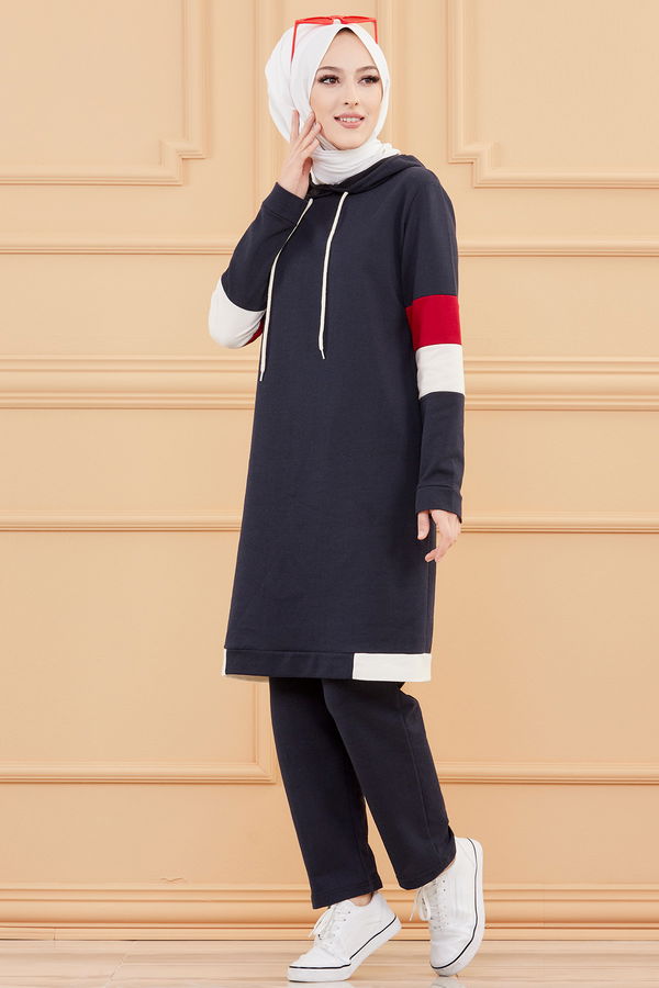 TUNIK PANTOLON Lacivert - 4136