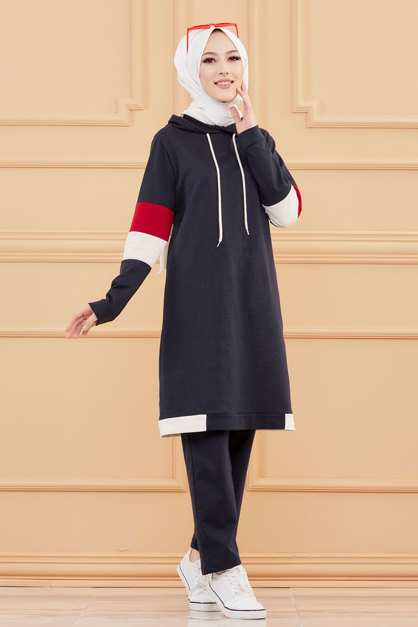 TUNIK PANTOLON Lacivert - 4136