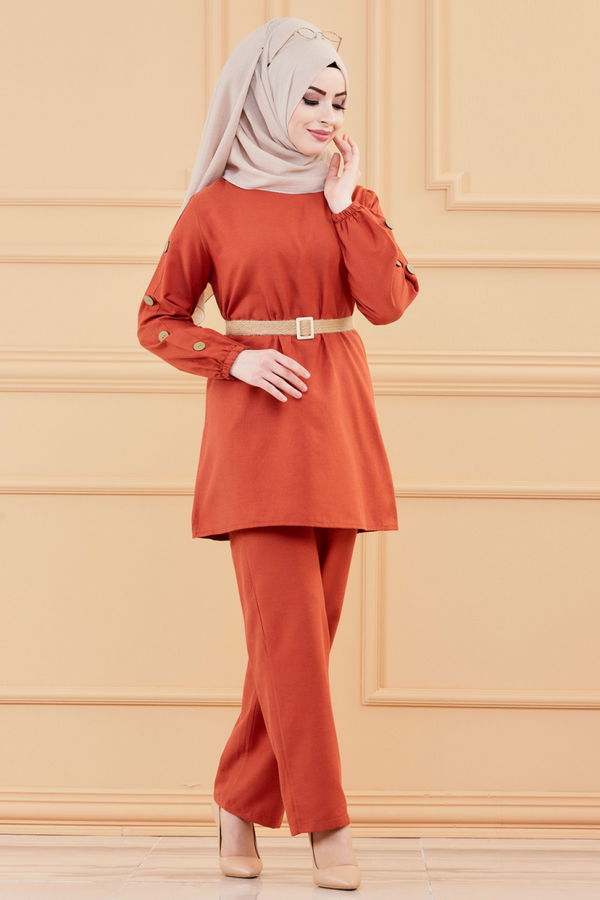 Tunık Pantolon Kiremit - 2792
