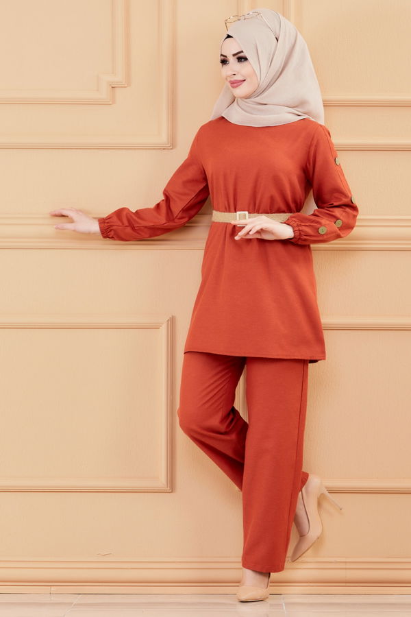 Tunık Pantolon Kiremit - 2792