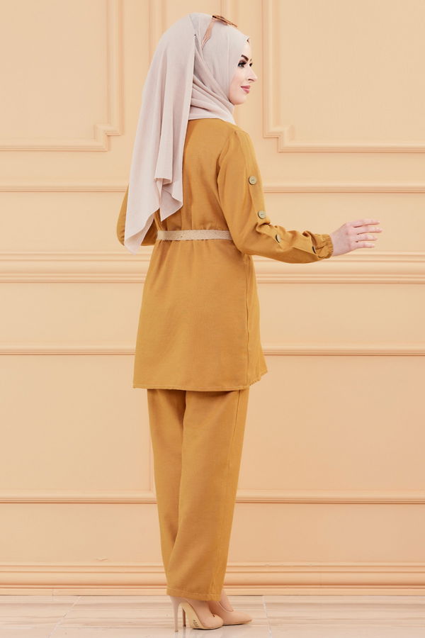 Tunık Pantolon Taba - 2792 TABA