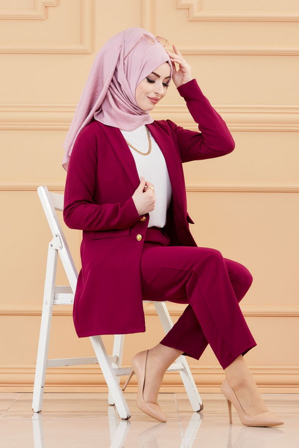 CEKET PANTOLON Mürdüm - 3501 MÜRDÜM