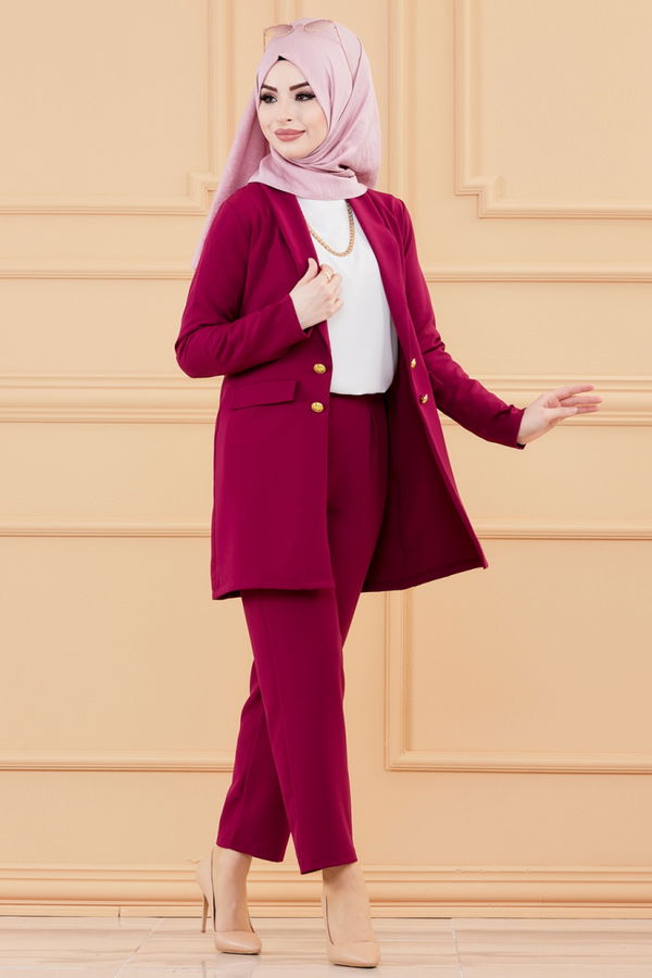 CEKET PANTOLON Mürdüm - 3501 MÜRDÜM