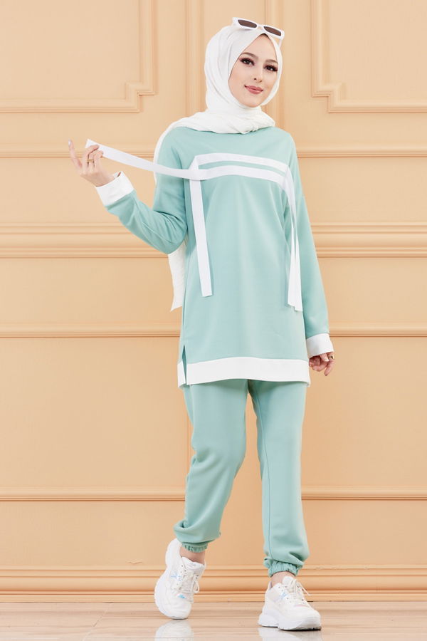 TUNIK PANTOLON Yeşil - 3245 YEŞİL
