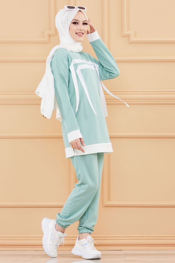 TUNIK PANTOLON Yeşil - 3245 YEŞİL