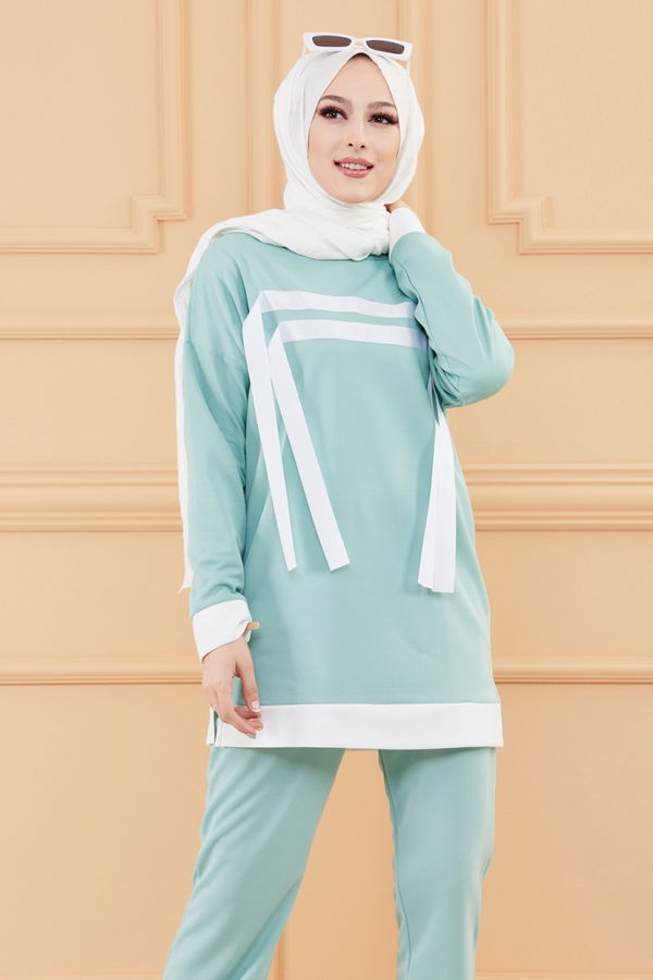 TUNIK PANTOLON Yeşil - 3245 YEŞİL