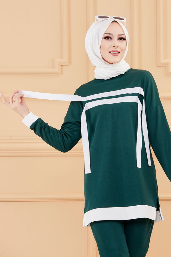 TUNIK PANTOLON Yeşil - 3245