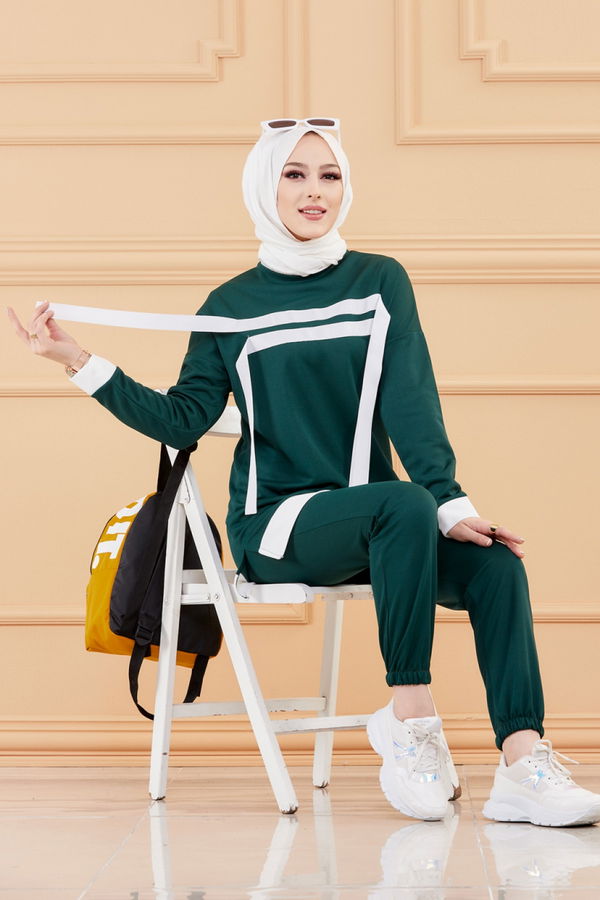 TUNIK PANTOLON Yeşil - 3245