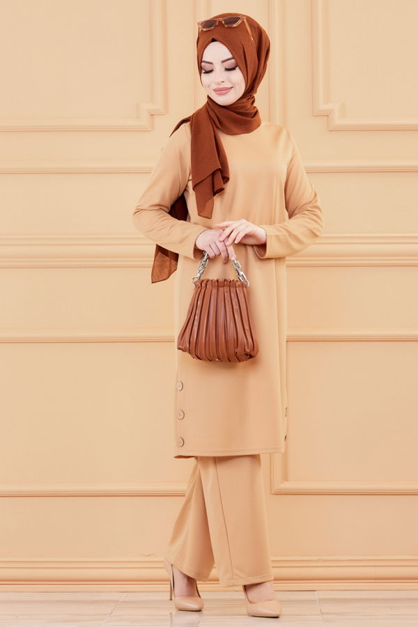 TUNIK PANTOLON Vizon - 3516