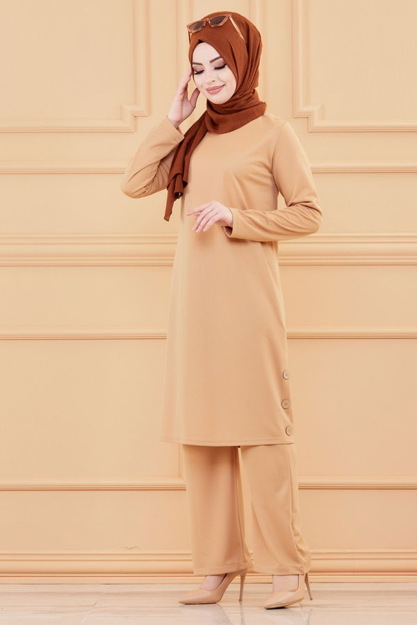 TUNIK PANTOLON Vizon - 3516