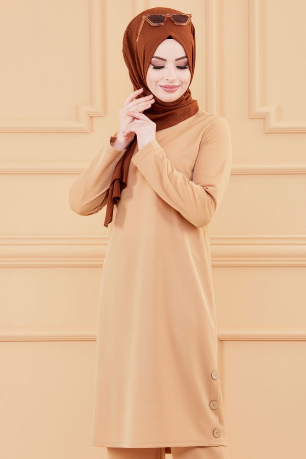 TUNIK PANTOLON Vizon - 3516