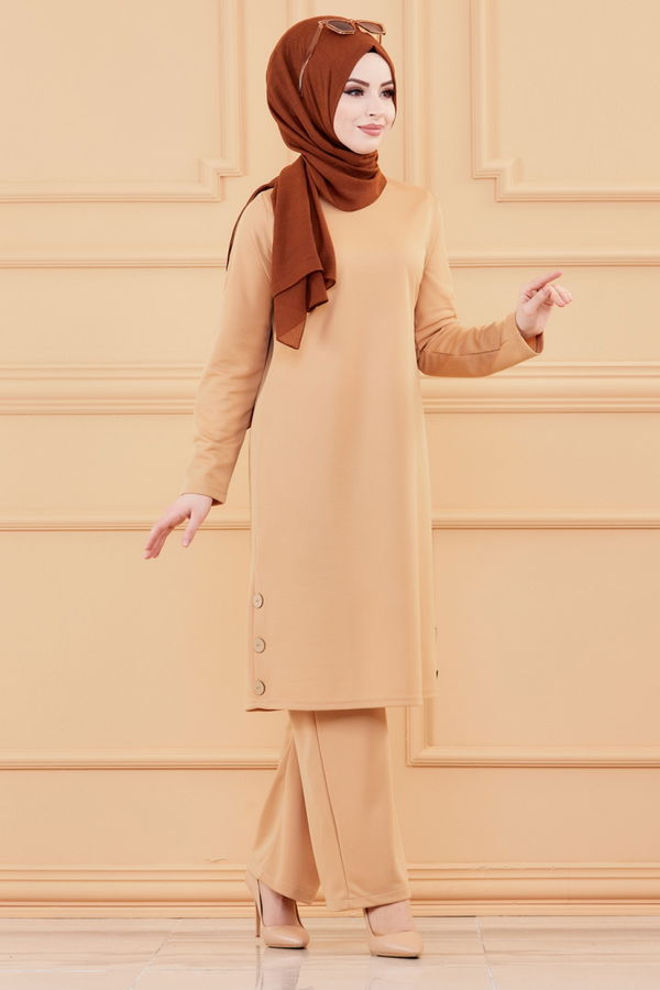 TUNIK PANTOLON Vizon - 3516