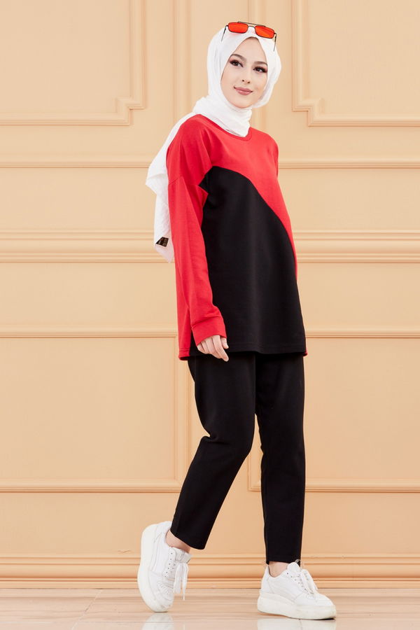 TUNIK PANTOLON Kırmızı - 8724 Kırmızı