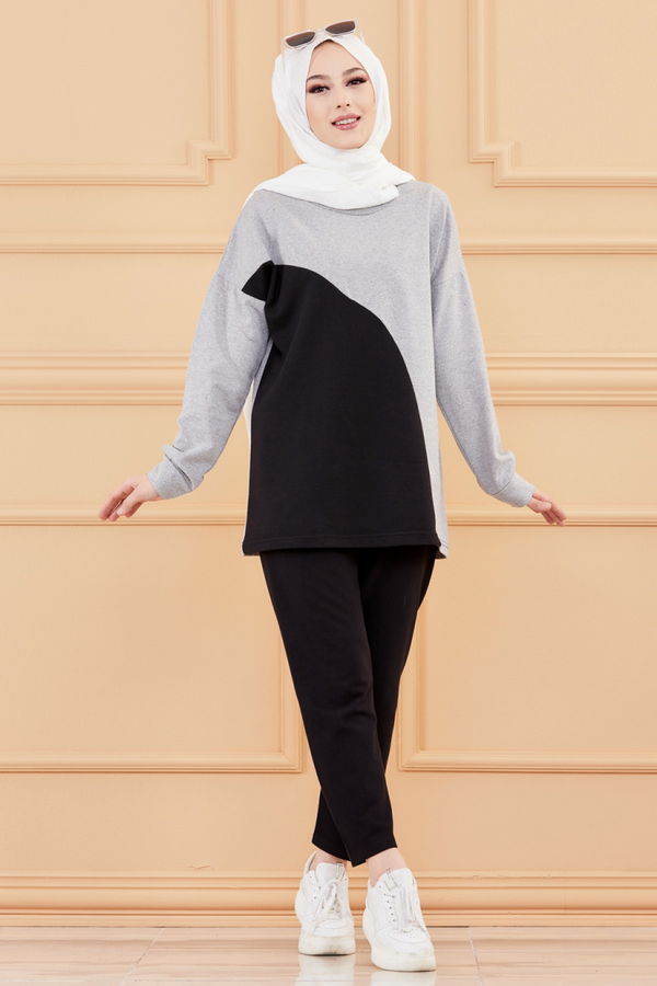 TUNIK PANTOLON Gri - 8724 GRİ
