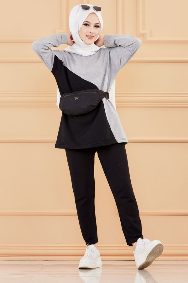 TUNIK PANTOLON Gri - 8724 GRİ