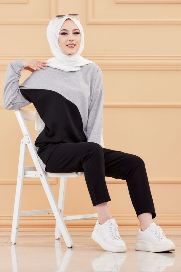 TUNIK PANTOLON Gri - 8724 GRİ