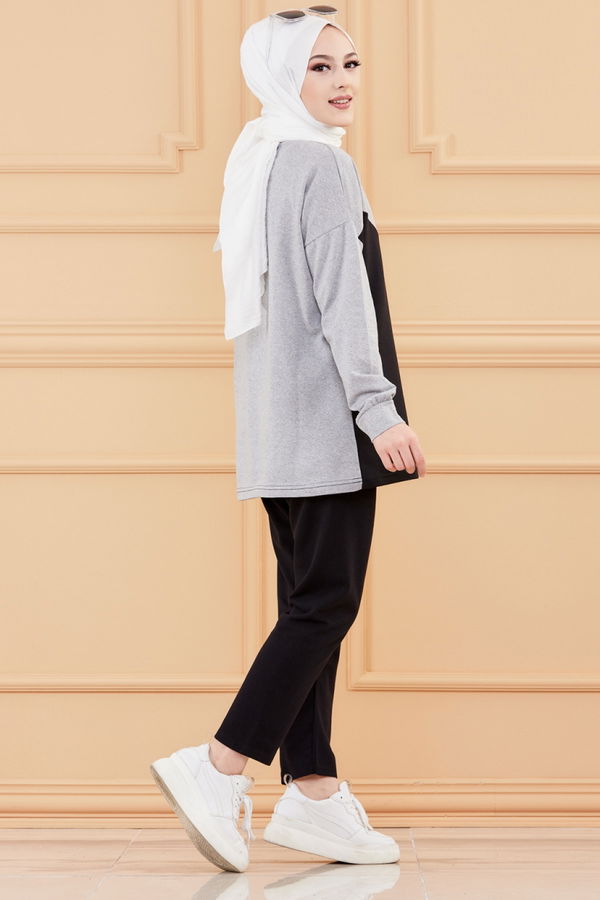 TUNIK PANTOLON Gri - 8724 GRİ