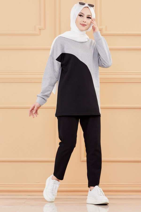 TUNIK PANTOLON Gri - 8724 GRİ