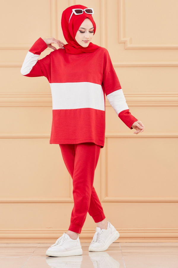 TUNIK PANTOLON Kırmızı - 8722 Kırmızı