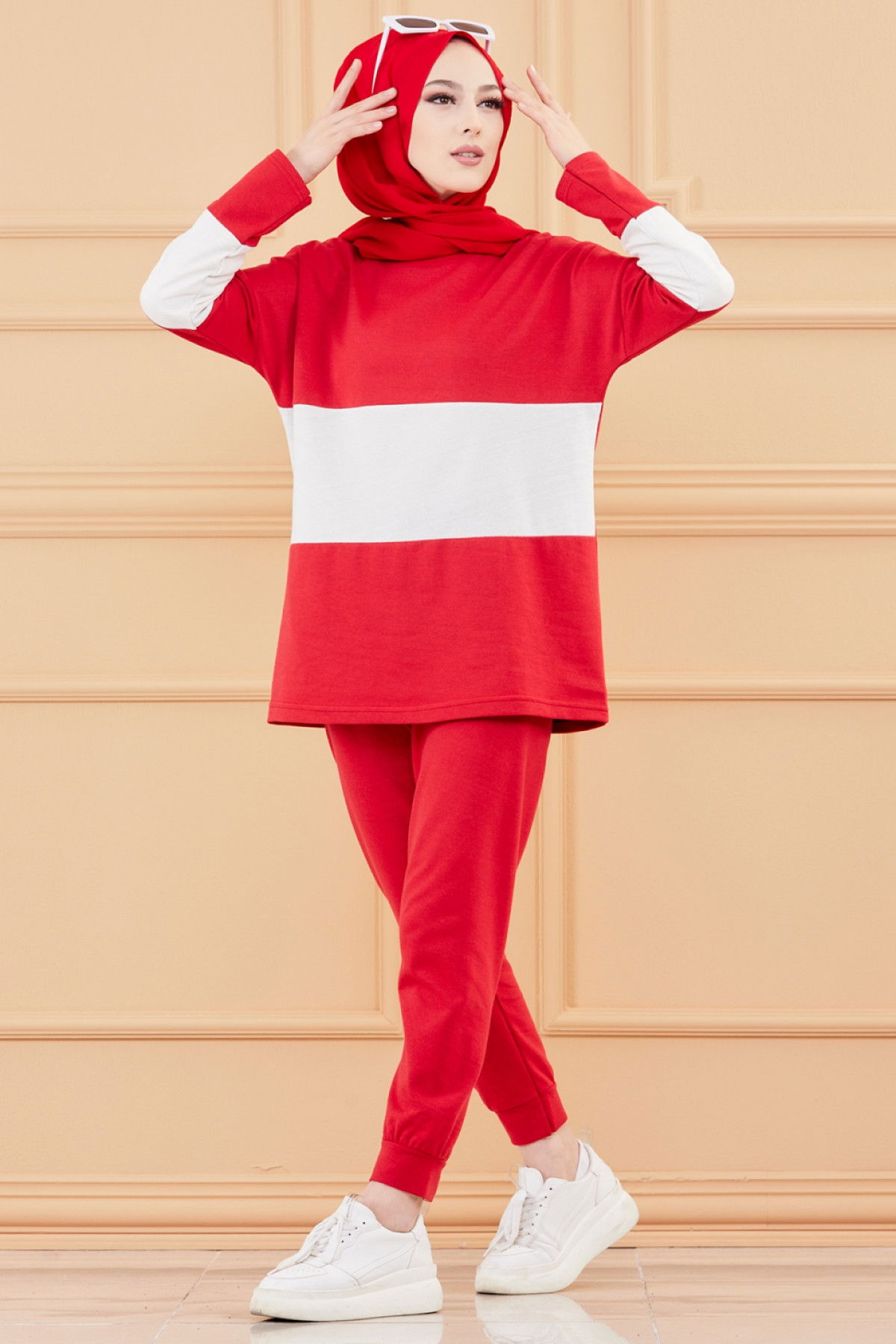 TUNIK PANTOLON Kırmızı - 8722 Kırmızı