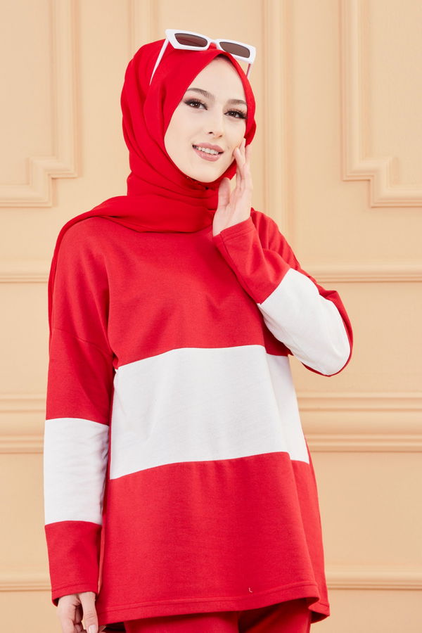TUNIK PANTOLON Kırmızı - 8722 Kırmızı