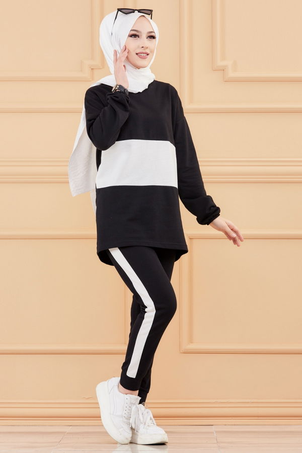 TUNIK PANTOLON Siyah - 8723