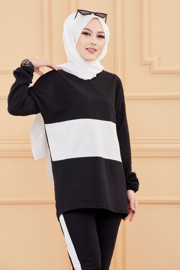 TUNIK PANTOLON Siyah - 8723